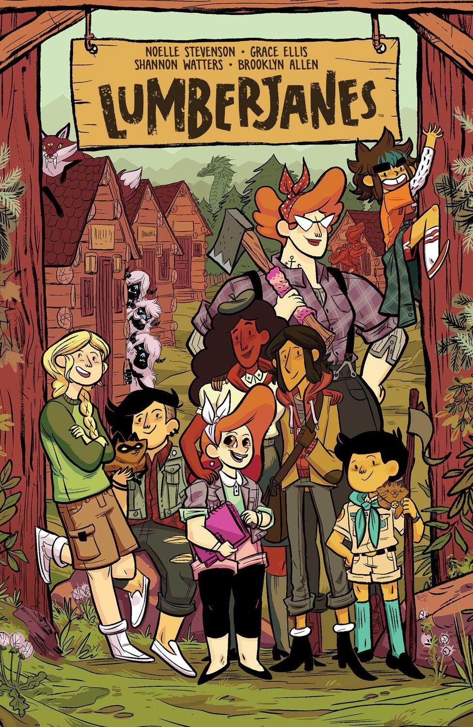 Cover: 9781608869572 | Lumberjanes Vol. 9 | Carolyn Nowak (u. a.) | Taschenbuch | Englisch