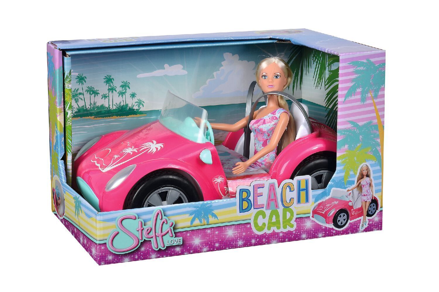 Bild: 4006592086589 | Steffi Love Beach Car | Stück | Touchbox | 105733658 | 2023 | Simba