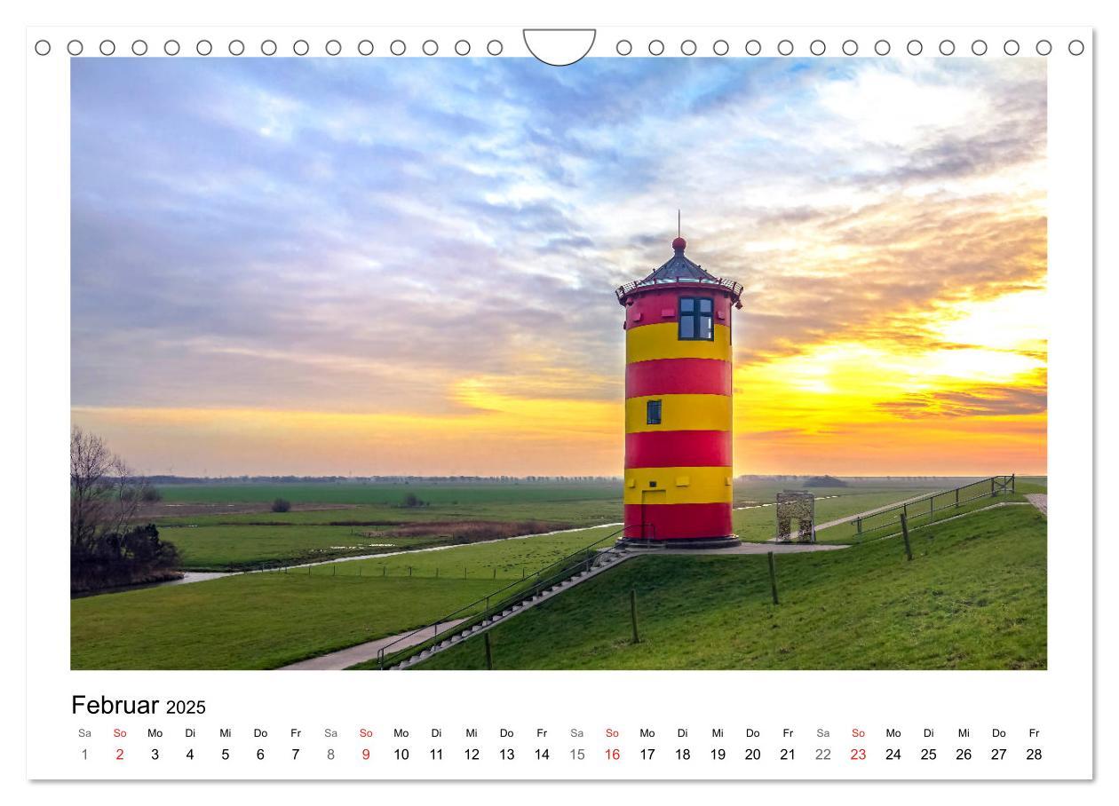 Bild: 9783435495160 | OSTFRIESLAND Strand und Mee(h)r (Wandkalender 2025 DIN A4 quer),...