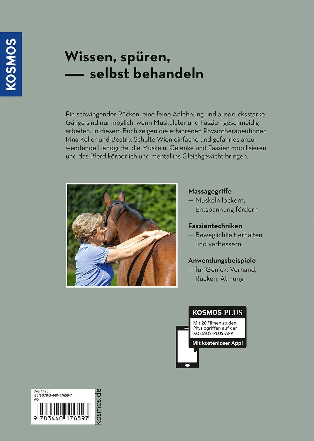 Bild: 9783440176597 | Praxisbuch Physiogriffe für Pferde | Beatrix Schulte Wien (u. a.)