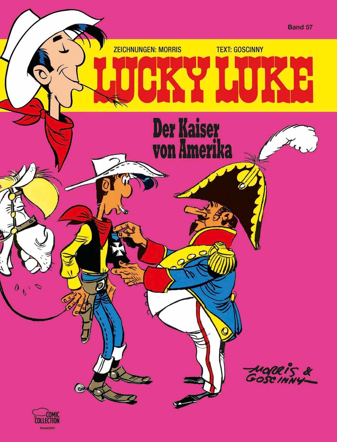 Cover: 9783770438136 | Lucky Luke 57 - Der Kaiser von Amerika | René Goscinny | Buch | 2014
