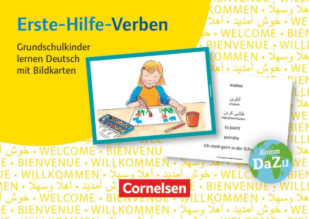 Cover: 9783589150663 | Deutsch lernen mit Fotokarten - Grundschule. Erste-Hilfe-Verben | 2016