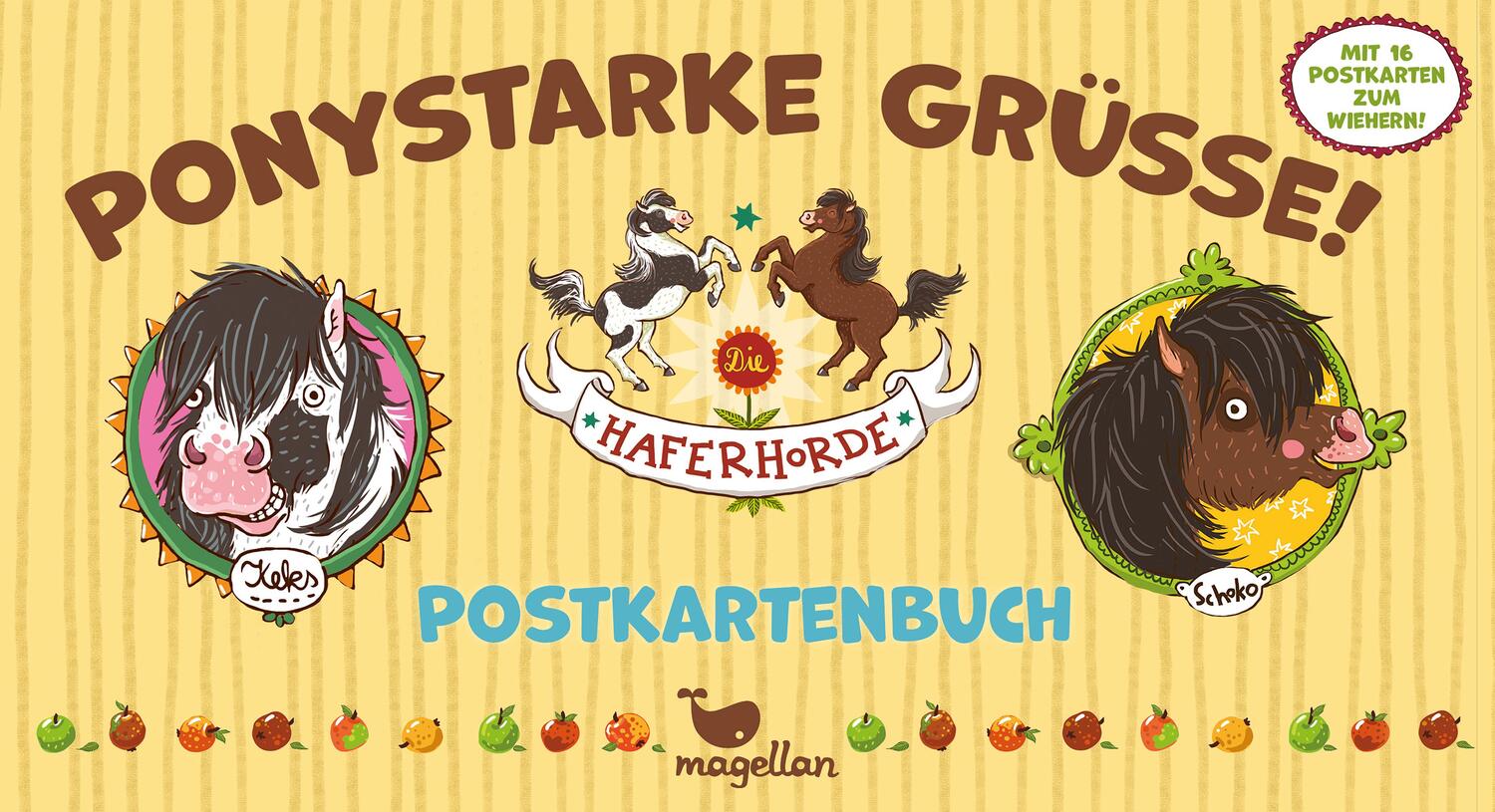 Cover: 4280000943125 | Die Haferhorde - Ponystarke Grüße! - Postkartenbuch | Suza Kolb | Buch