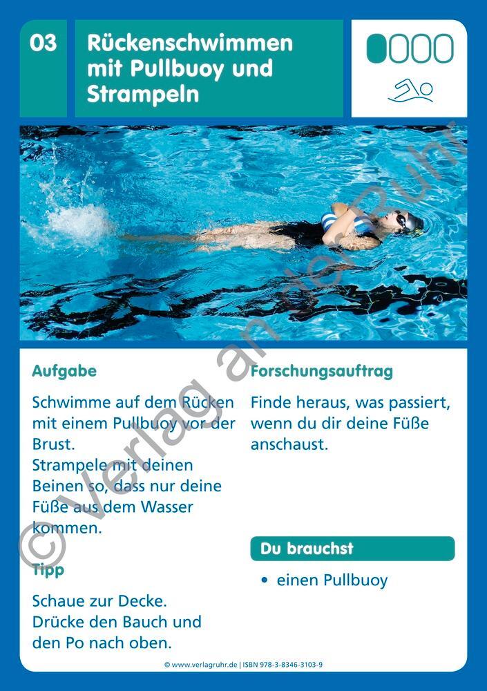 Bild: 9783834631039 | Die Freiarbeits- und Übungs-Kartei für den Schwimmunterricht | Steimel