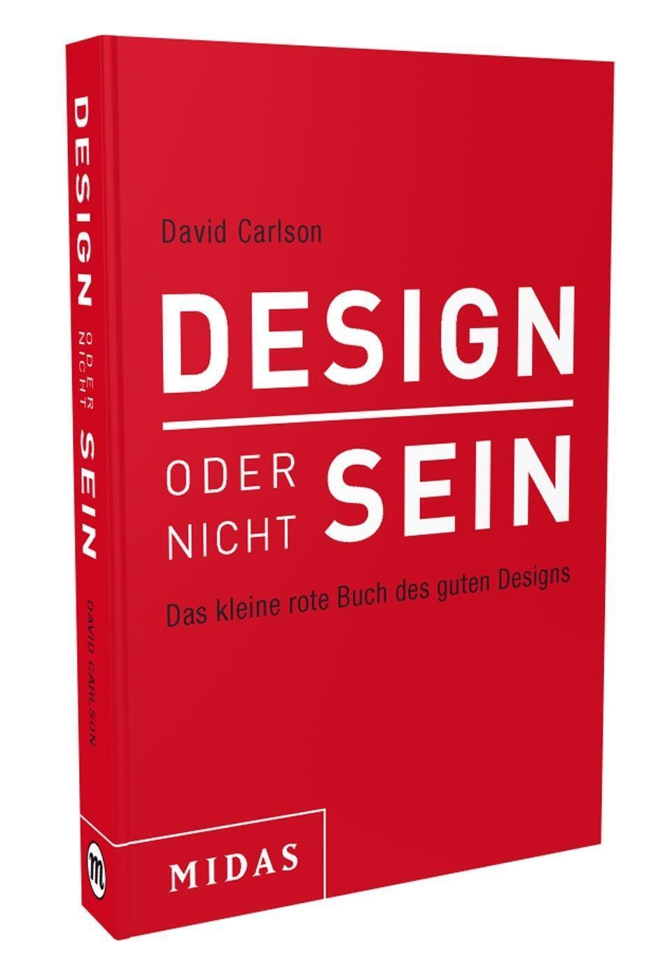 Cover: 9783907100806 | DESIGN oder nicht SEIN | Das kleine rote Buch des guten Designs | Buch
