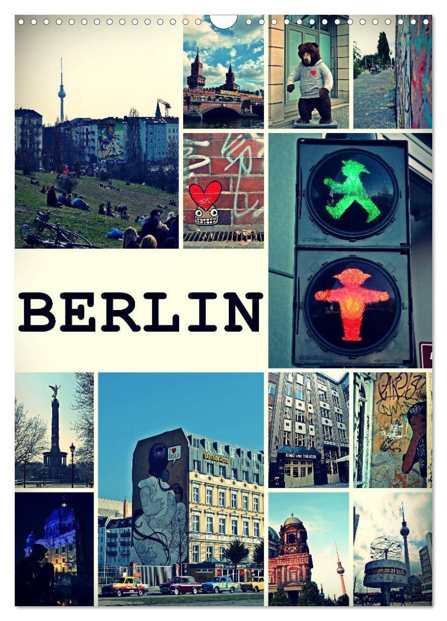 Cover: 9783383536687 | BERLIN / Planer (Wandkalender 2024 DIN A3 hoch), CALVENDO...