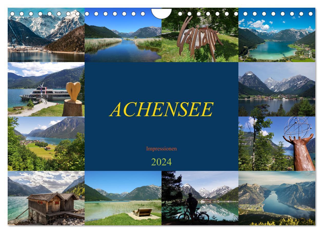 Cover: 9783383642692 | ACHENSEE Impressionen (Wandkalender 2024 DIN A4 quer), CALVENDO...