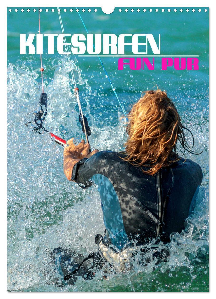 Cover: 9783675967007 | Kitesurfen - Fun pur (Wandkalender 2024 DIN A3 hoch), CALVENDO...
