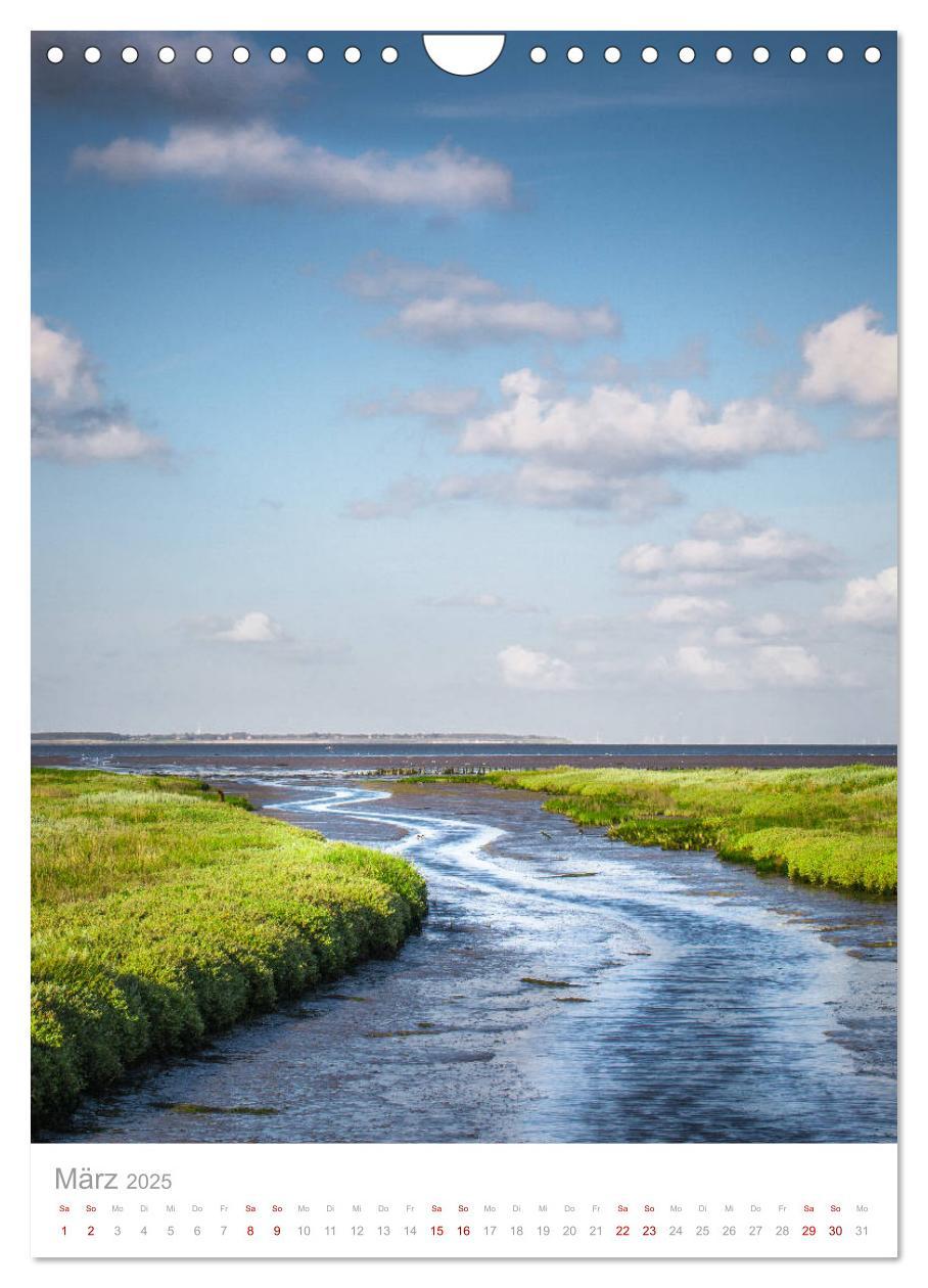 Bild: 9783435961856 | Amrum - Das Gesicht der Nordsee (Wandkalender 2025 DIN A4 hoch),...