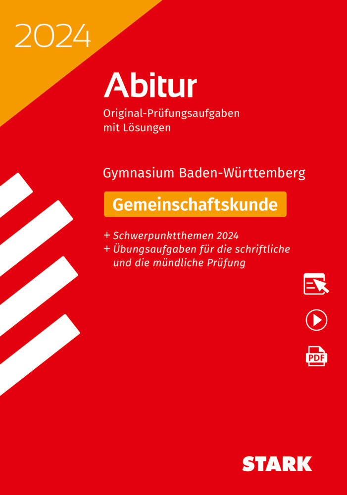 Cover: 9783849058067 | STARK Abiturprüfung BaWü 2024 - Gemeinschaftskunde, m. 1 Buch, m. 1...