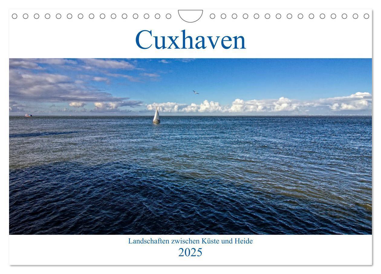 Cover: 9783435428762 | Cuxhaven, Landschaften zwischen Küste und Heide (Wandkalender 2025...