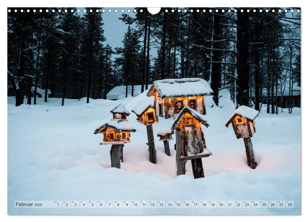 Bild: 9783435106608 | Lappland - Winterwandern Impressionen (Wandkalender 2025 DIN A3...