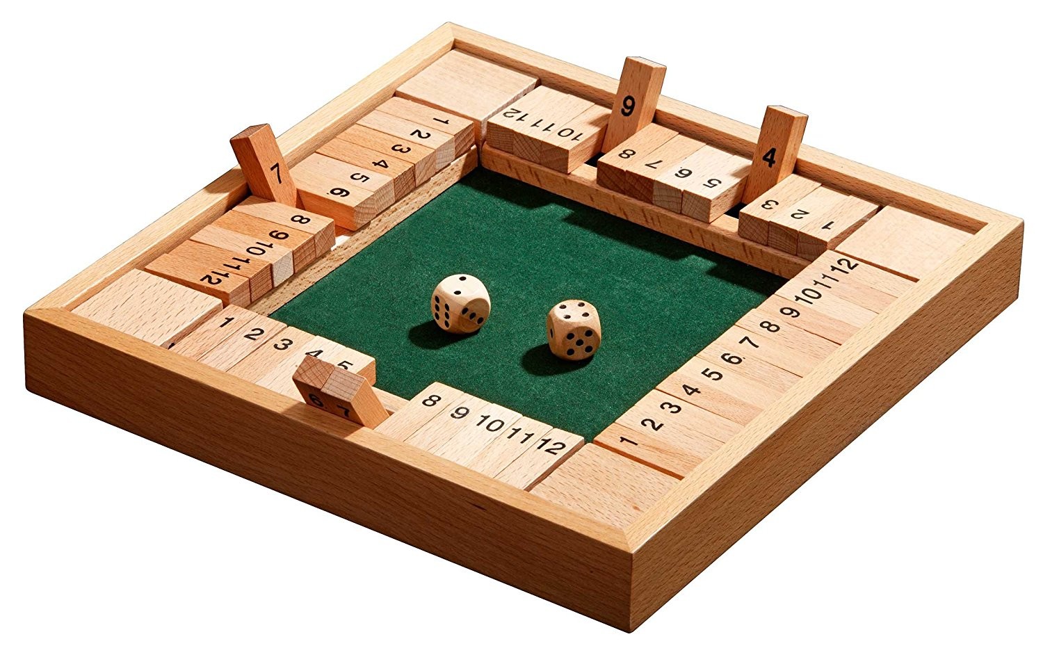 Cover: 4014156032811 | Philos 3281 - Shut The Box 12er, für 1-4 Personen, Würfelspiel,...