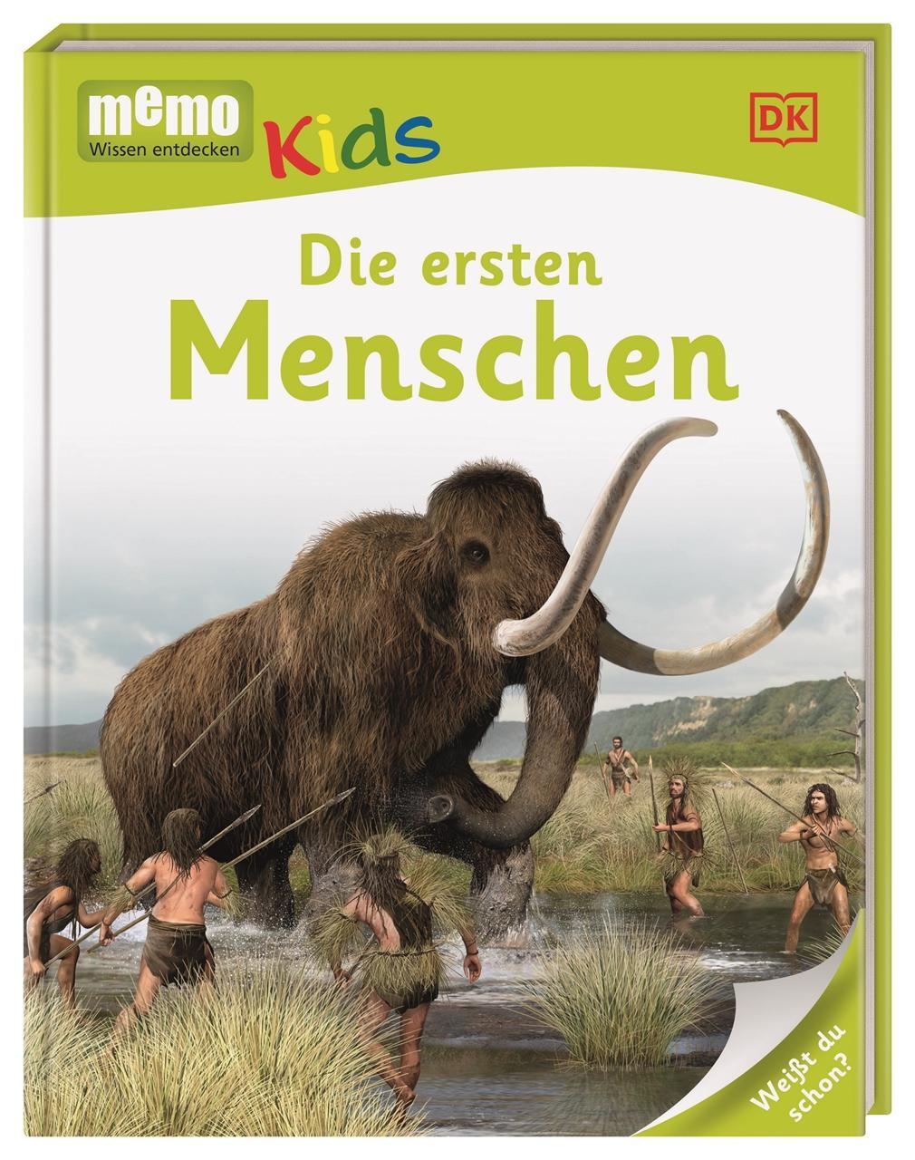 Cover: 9783831027965 | memo Kids. Die ersten Menschen | Jim Pipe | Buch | memo Kids | Deutsch