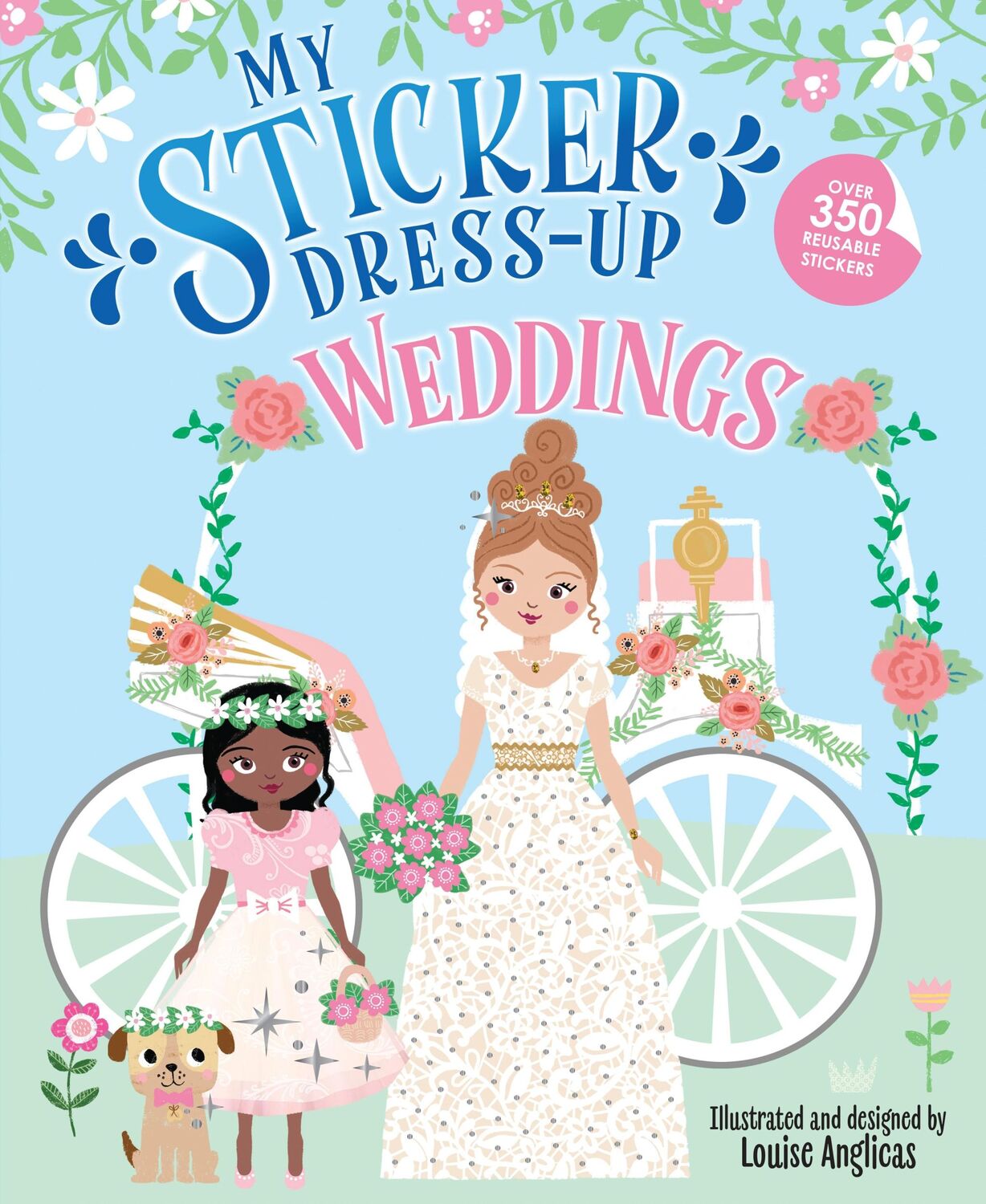 Cover: 9781728276434 | My Sticker Dress-Up: Weddings | Louise Anglicas | Taschenbuch | 2023