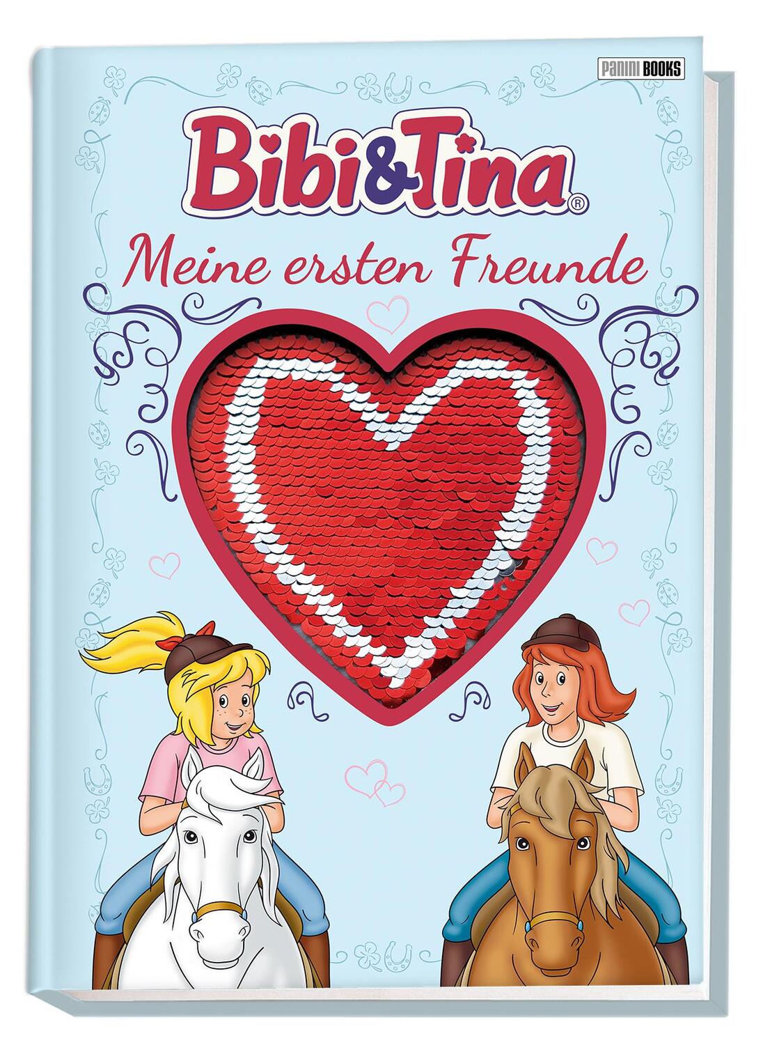 Cover: 9783833241697 | Bibi &amp; Tina: Meine ersten Freunde | Freundebuch mit Wendepailletten