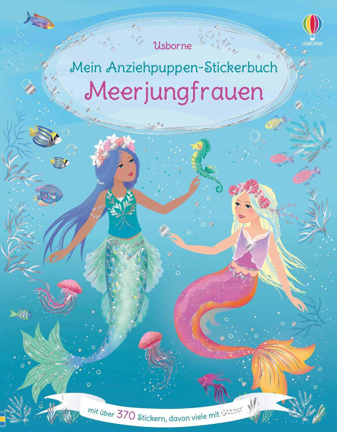 Cover: 9781789414417 | Mein Anziehpuppen-Stickerbuch: Meerjungfrauen | Fiona Watt | Buch