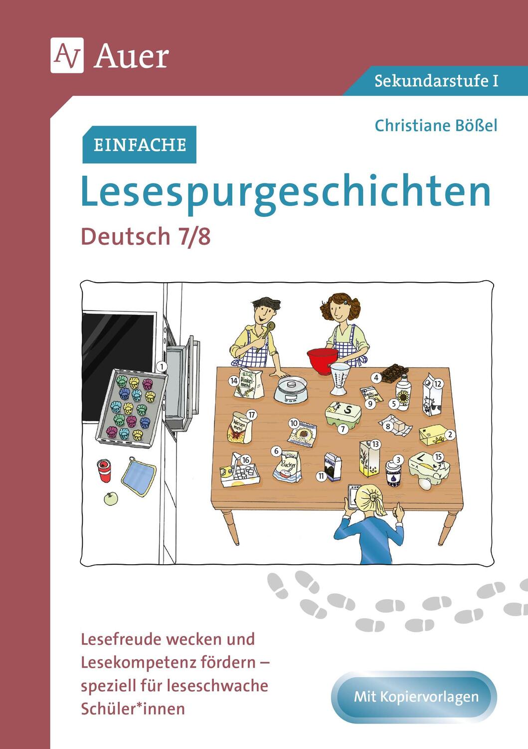Cover: 9783403084518 | Einfache Lesespurgeschichten Deutsch 7-8 | Christiane Bößel | Deutsch