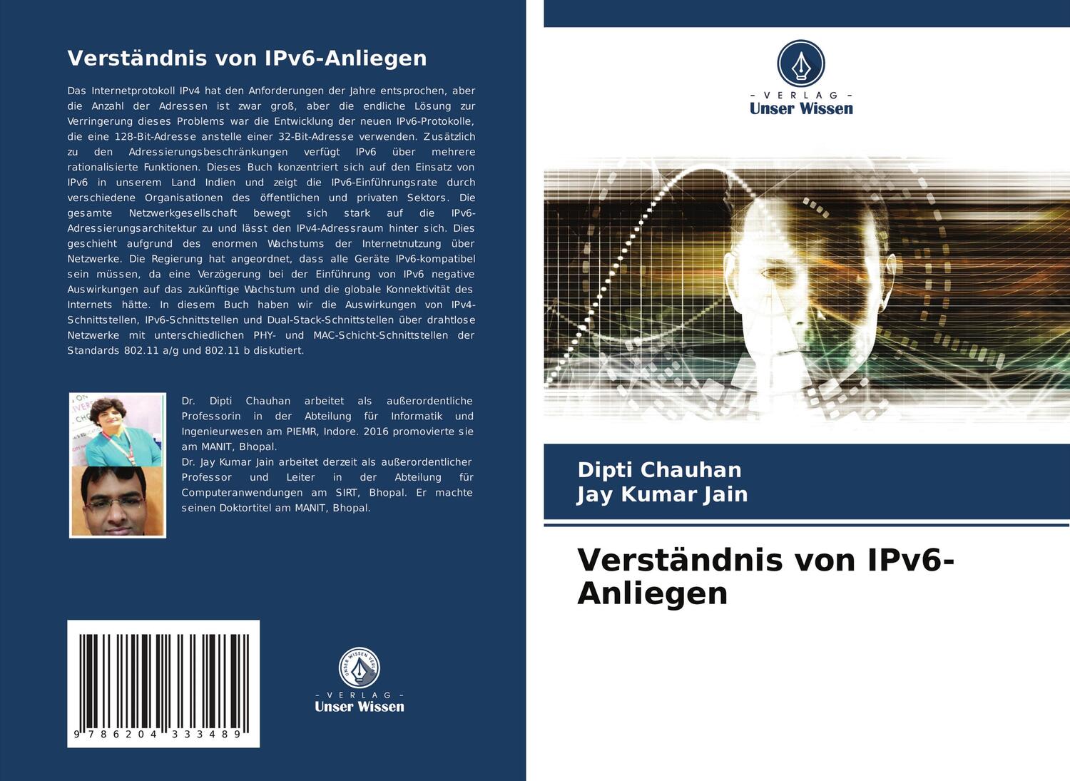 Cover: 9786204333489 | Verständnis von IPv6-Anliegen | Dipti Chauhan (u. a.) | Taschenbuch