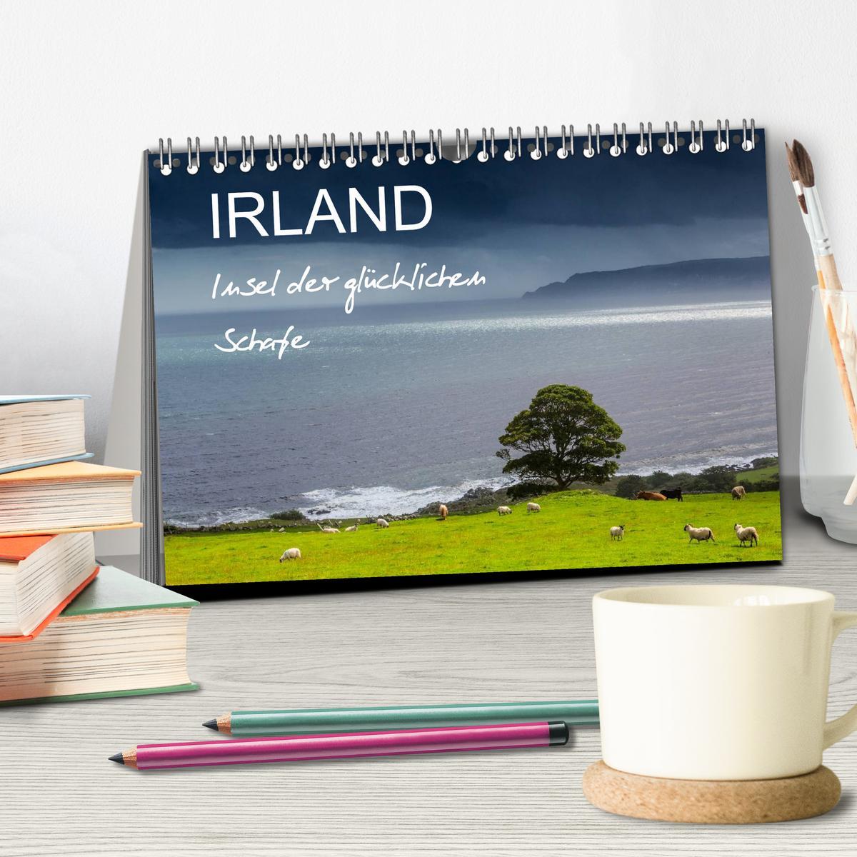 Bild: 9783435679430 | IRLAND - Insel der glücklichen Schafe (Tischkalender 2025 DIN A5...