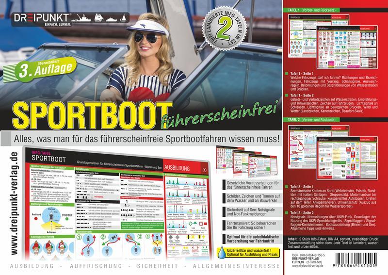 Cover: 9783864481505 | Info-Tafel-Set Sportboot führerscheinfrei | Michael Schulze | Buch