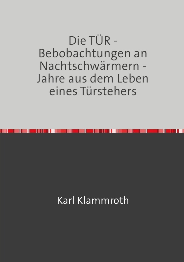 Cover: 9783745044638 | Die TÜR | Carl Cosack | Taschenbuch | epubli | EAN 9783745044638