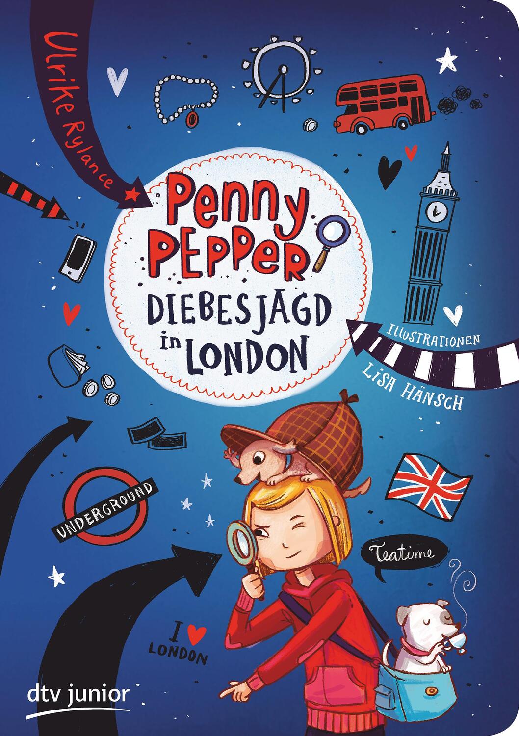 Cover: 9783423762359 | Penny Pepper 7 - Diebesjagd in London | Ulrike Rylance | Taschenbuch