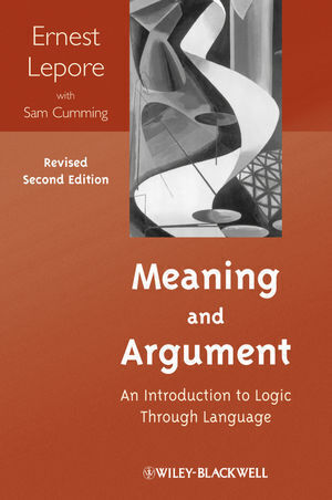 Cover: 9781118390191 | Meaning and Argument | An Introduction to Logic Through Language