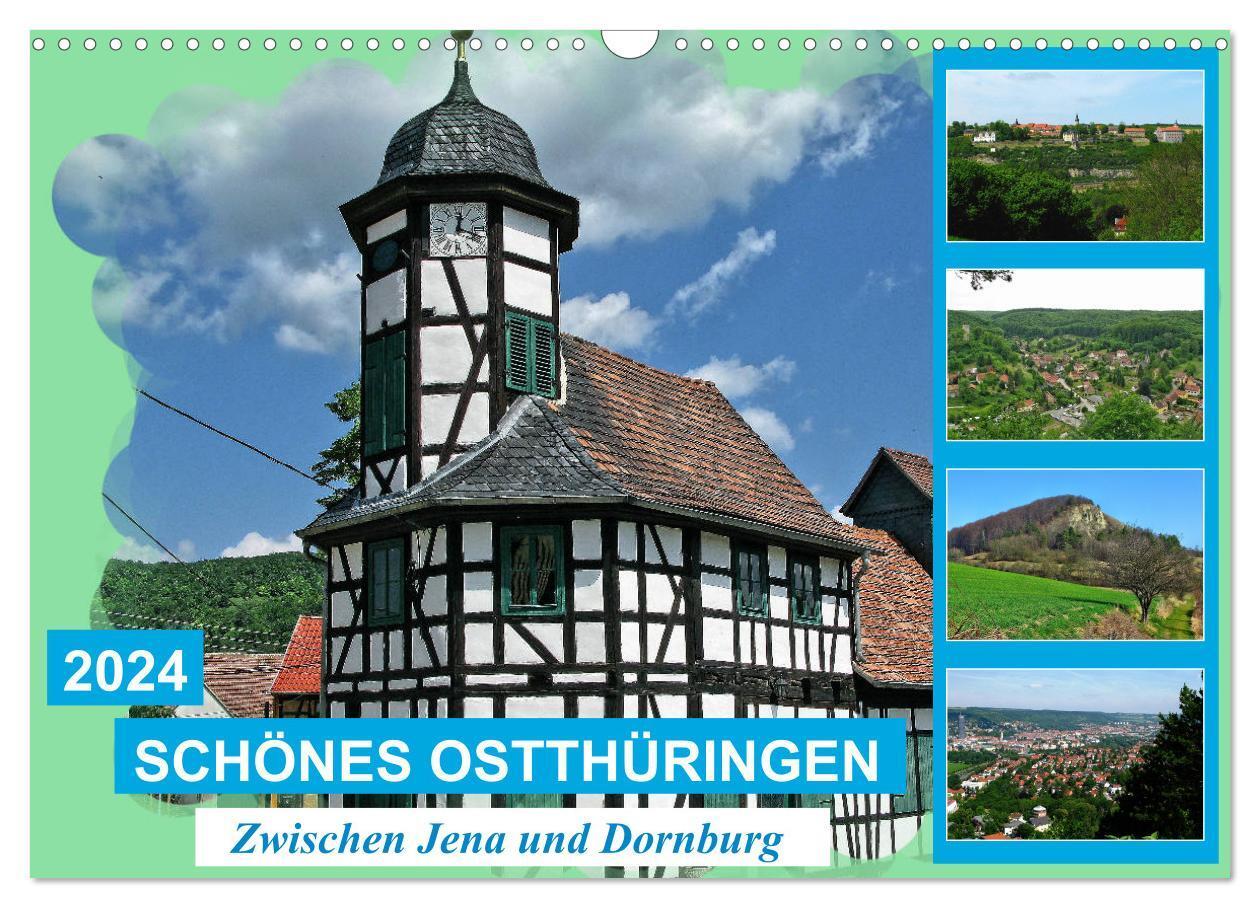 Cover: 9783383269783 | Schönes Ostthüringen (Wandkalender 2024 DIN A3 quer), CALVENDO...