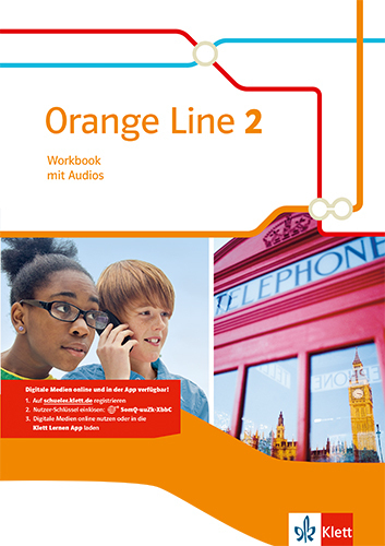 Cover: 9783125482821 | Orange Line 2. Workbook mit Audio-CD | Bundle | Orange Line | Deutsch