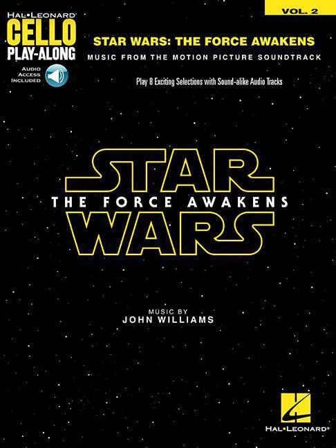 Cover: 9781495060038 | Star Wars: The Force Awakens | Cello Play-Along Volume 2 | Williams