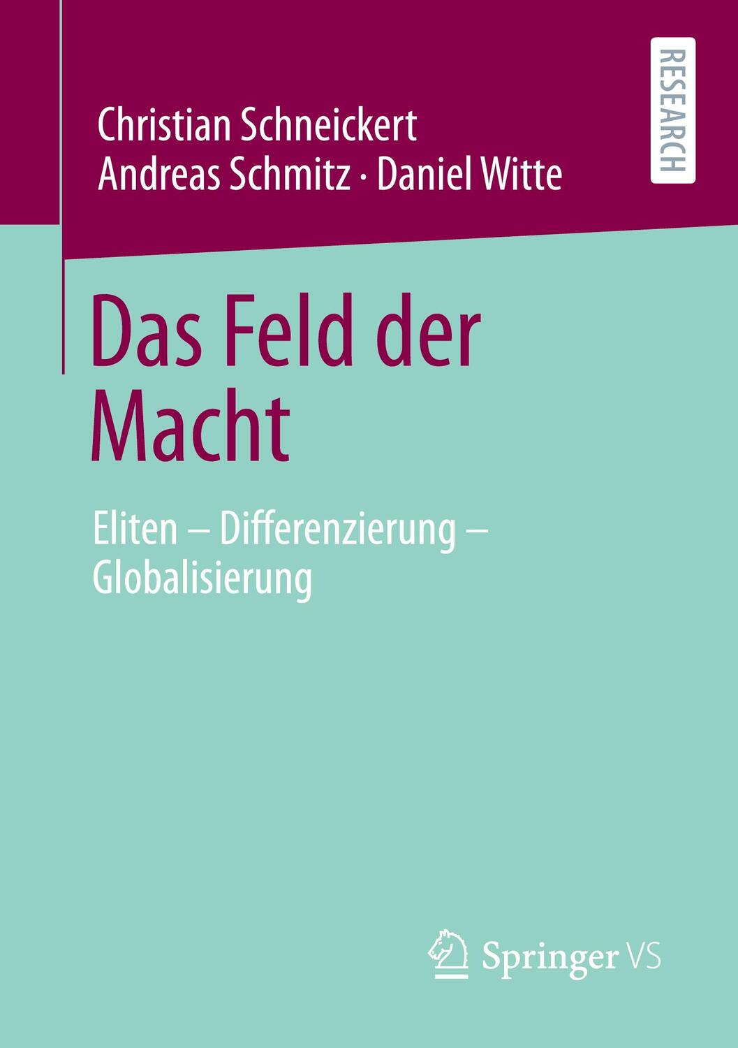 Cover: 9783658319298 | Das Feld der Macht | Eliten ¿ Differenzierung ¿ Globalisierung | Buch