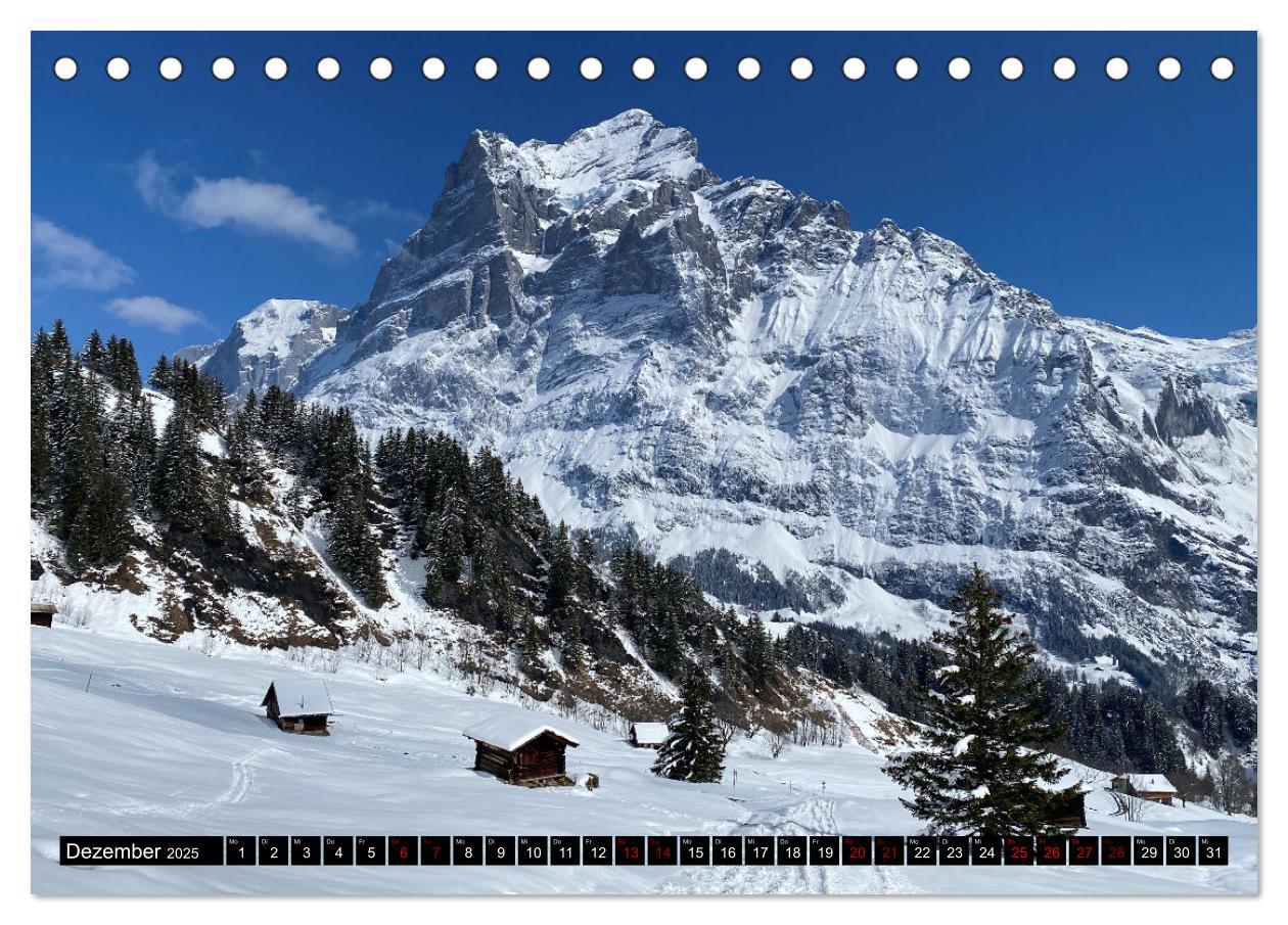 Bild: 9783383886775 | Grindelwald - Jungfrauregion Schweiz (Tischkalender 2025 DIN A5...