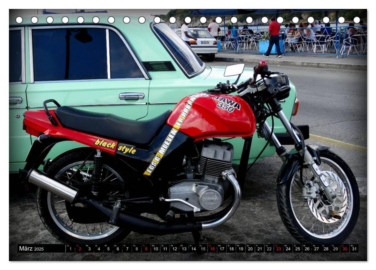 Bild: 9783435564521 | Motorrad-Legenden: JAWA (Tischkalender 2025 DIN A5 quer), CALVENDO...