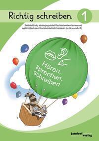 Cover: 9783960811374 | Richtig schreiben 1 (Grundschrift) | Peter Wachendorf | Broschüre