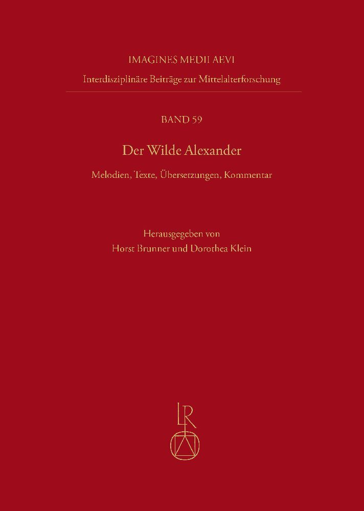 Cover: 9783752007770 | Der Wilde Alexander | Melodien, Texte, Übersetzungen, Kommentar | Buch