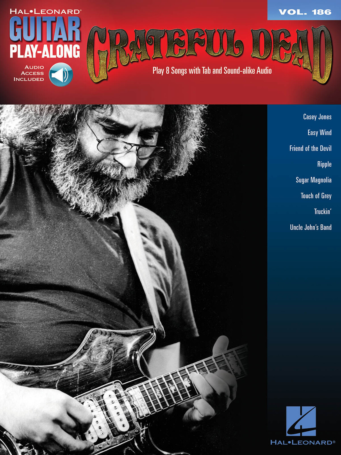 Cover: 888680037215 | Grateful Dead | Guitar Play-Along Volume 186 | Guitar Play-Along