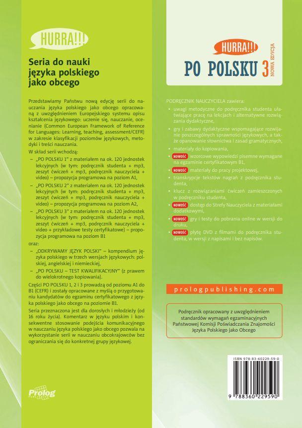 Bild: 9788360229590 | HURRA!!! PO POLSKU New Edition: Teacher's Handbook: 3 | Malolepsza