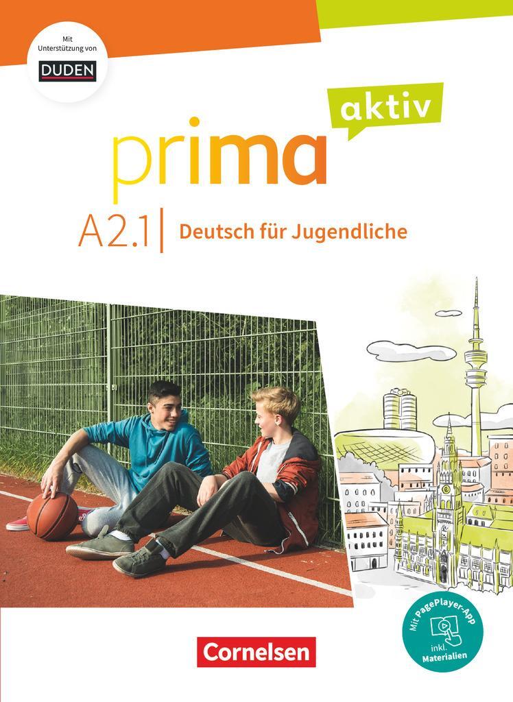 Cover: 9783061225926 | Prima aktiv A2. Band 1 - Kursbuch inkl. PagePlayer-App und...