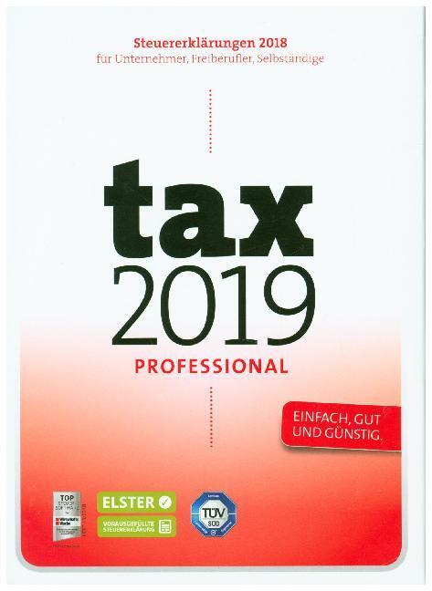Cover: 4011282001285 | tax 2019 Professional, 1 CD-ROM | CD-ROM | 2018 | Buhl Data Service