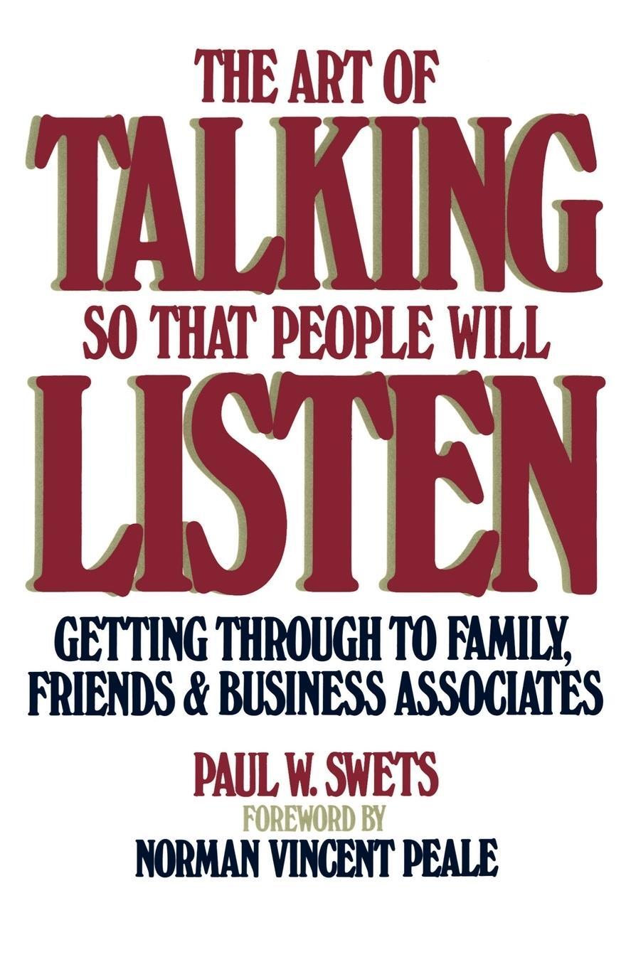 Cover: 9780671761554 | Art of Talking So That People Will Listen | Paul Swets | Taschenbuch