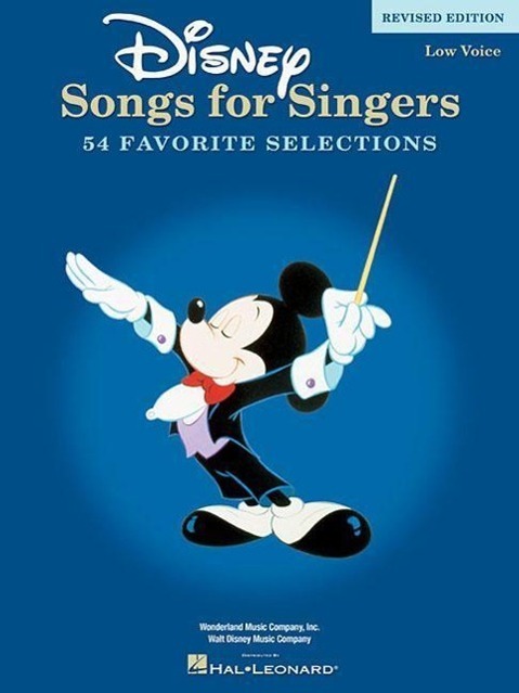 Cover: 73999636406 | Disney Songs for Singers Edition | Low Voice | Taschenbuch | Buch