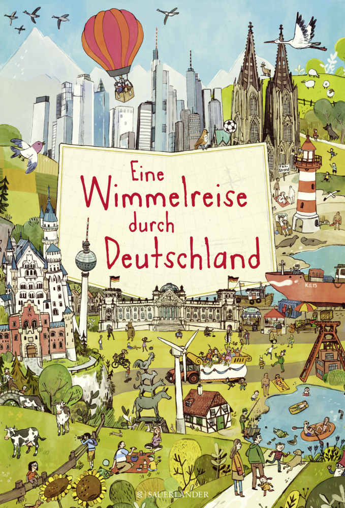 Cover: 9783737353649 | Eine Wimmelreise durch Deutschland | Brigitte Hoffmann | Buch | 14 S.
