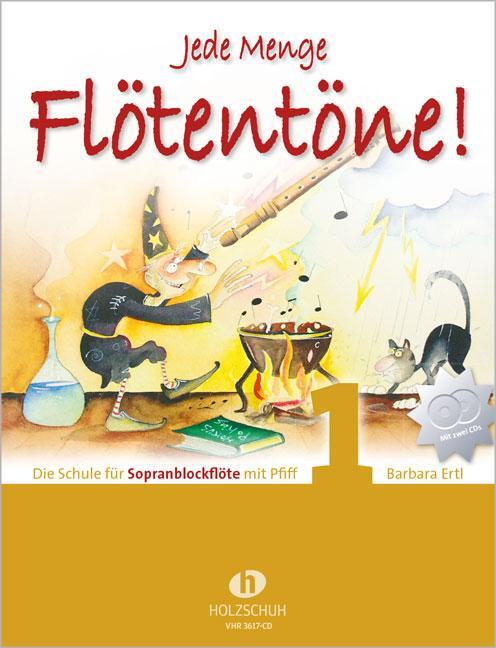 Cover: 9783940069757 | Jede Menge Flötentöne 1 mit 2-CDs | Broschüre | Deutsch | 2010