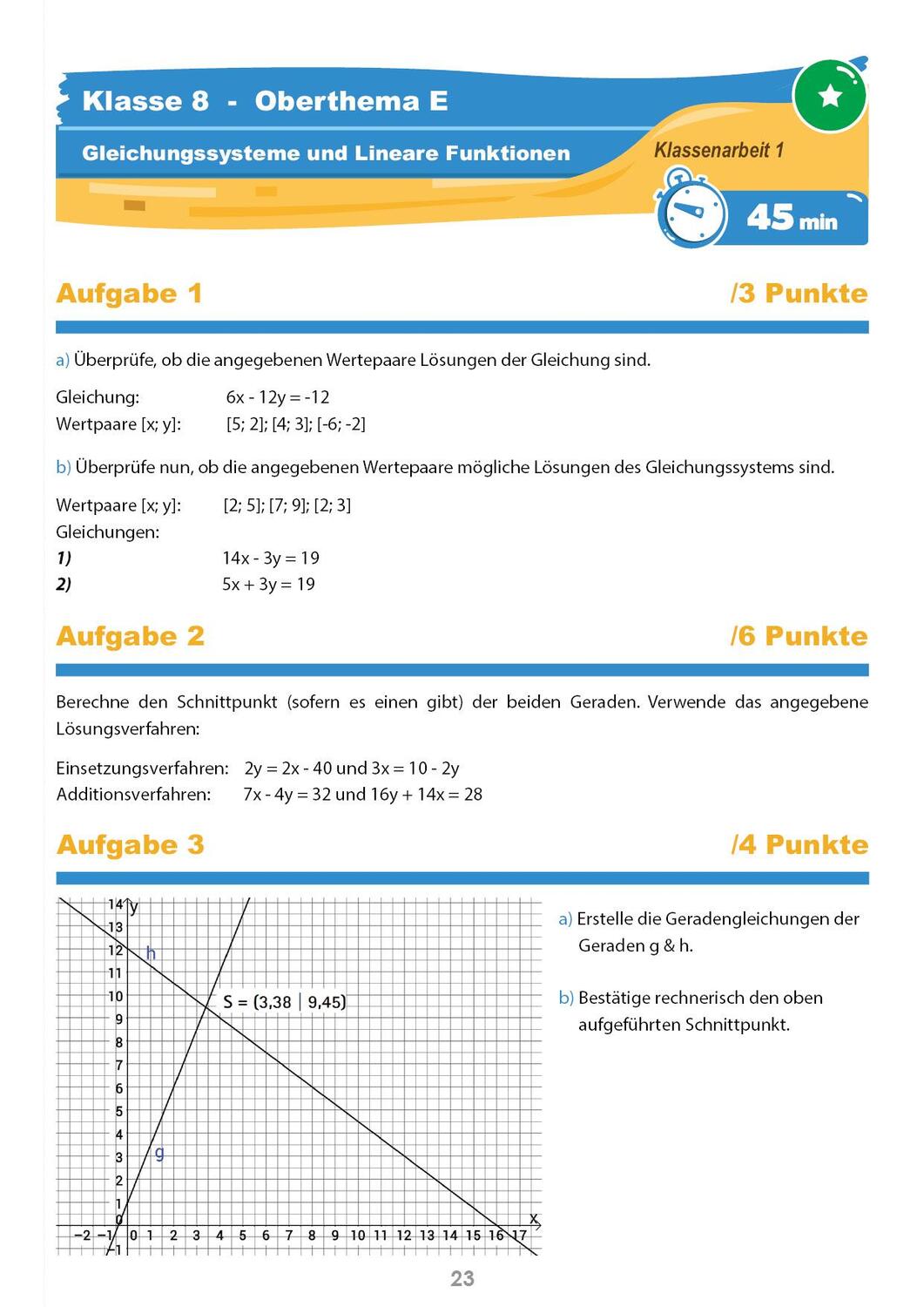 Bild: 9783946641285 | Mathematik Klassenarbeitstrainer Klasse 8 - StrandMathe | Broschüre