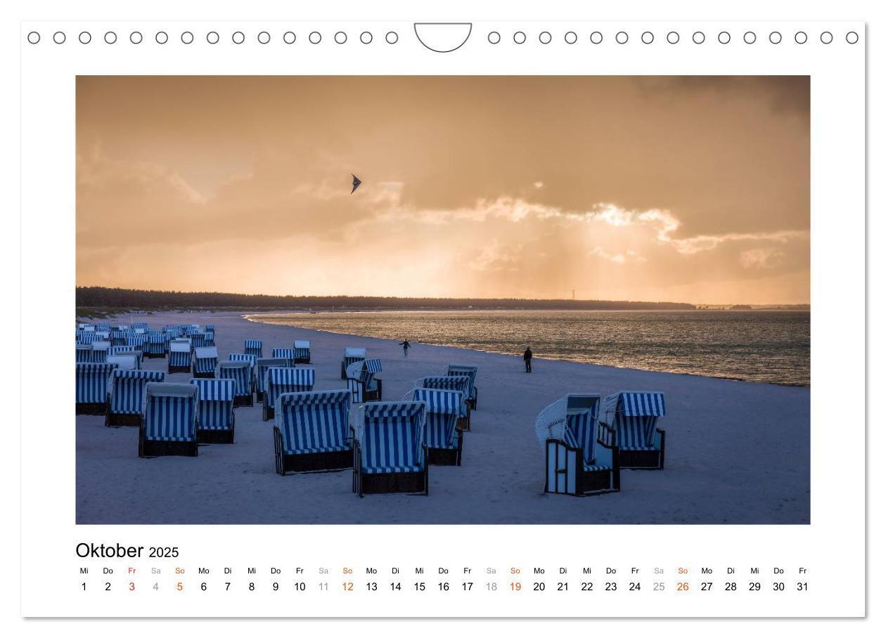 Bild: 9783435571895 | Strandkorb Idylle (Wandkalender 2025 DIN A4 quer), CALVENDO...