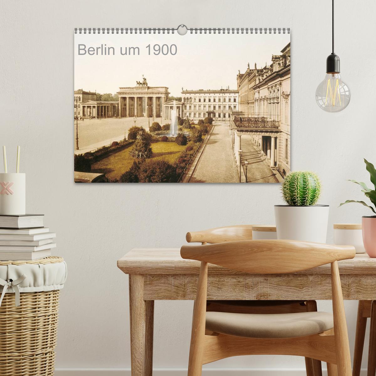 Bild: 9783435820719 | Berlin um 1900 (Wandkalender 2025 DIN A3 quer), CALVENDO...