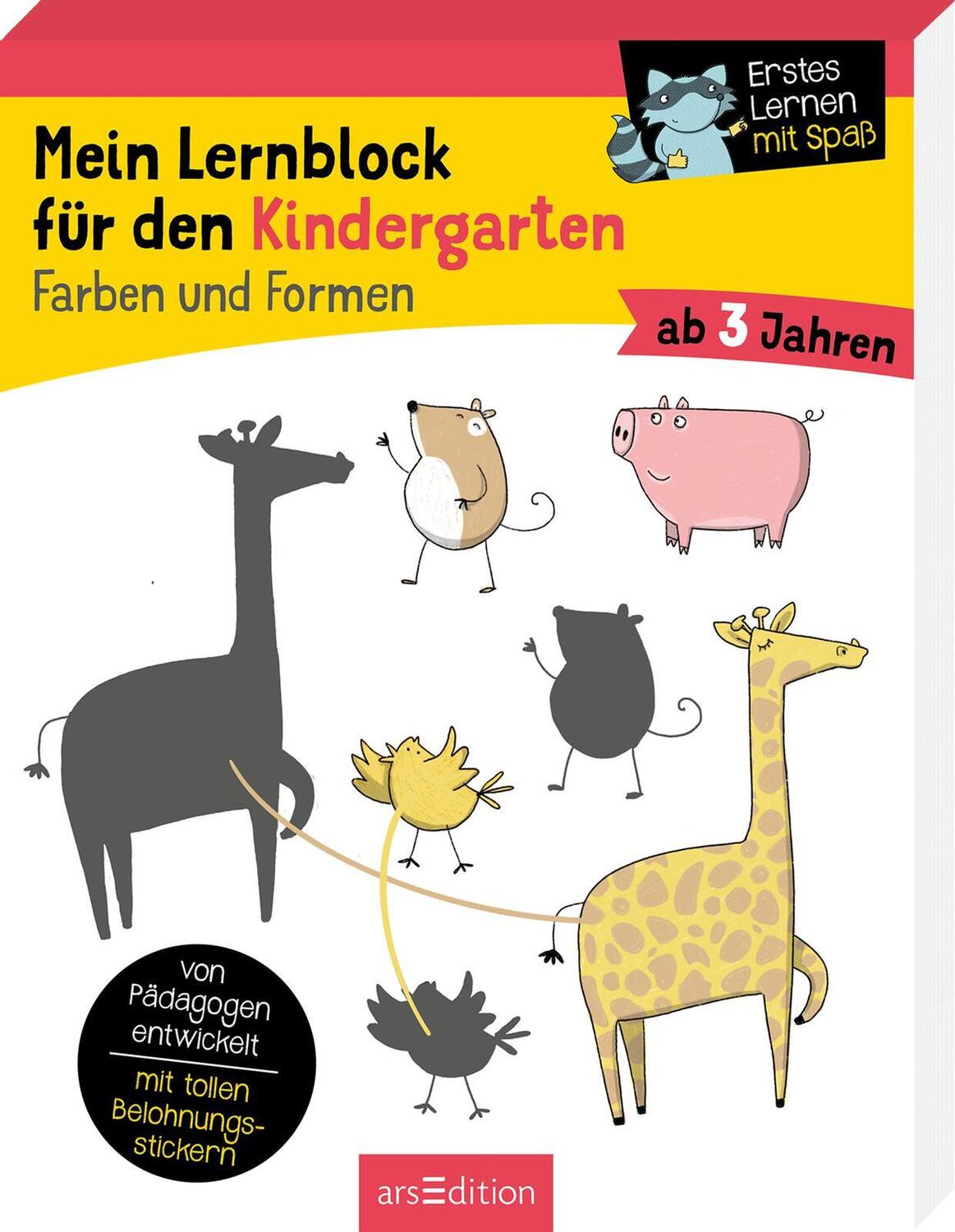 Cover: 9783845844046 | Mein Lernblock für den Kindergarten - Farben und Formen | Hannah Lang