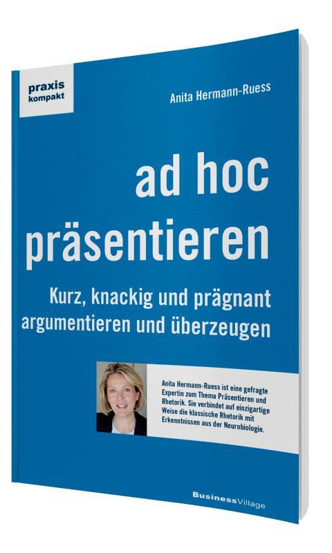 Cover: 9783869801872 | ad hoc präsentieren | Anita Hermann-Ruess | Taschenbuch | 226 S.