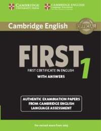 Cover: 9781107695917 | Cambridge English First 1 for Revised Exam from 2015 Student's Book...